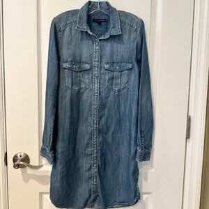 American Eagle Denim Shirt Dress Size XXS